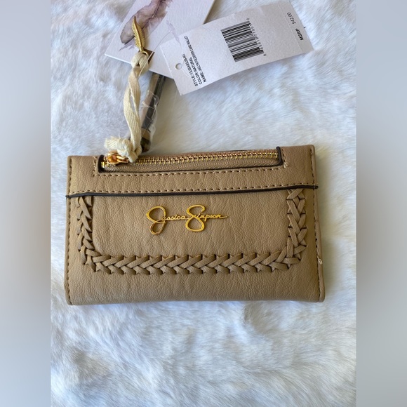 Jessica Simpson Jaclyn Foldover Card Wallet - Picture 1 of 5